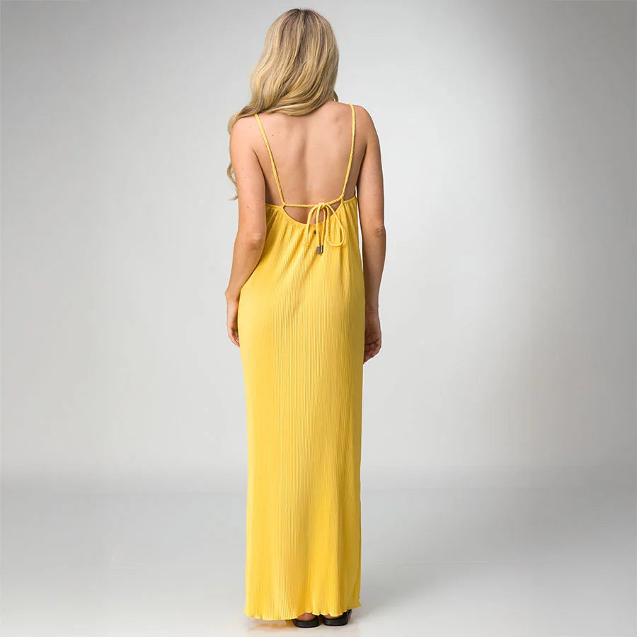 Plisse Dress
